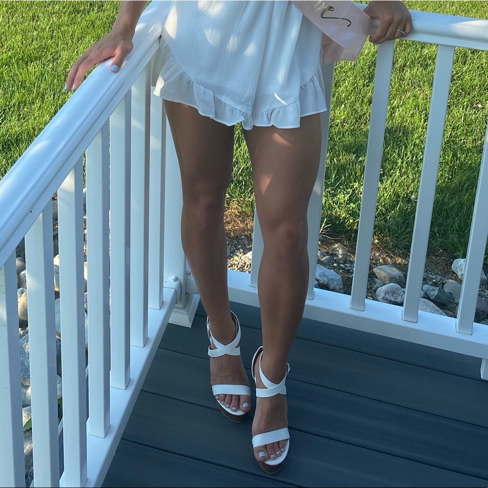 WHITE WEDGES - Picture 5 of 5